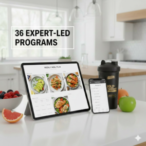 The At-Home Fitness Blueprint: 36 Programs to Burn Fat & Build Muscle (Beginner Friendly)